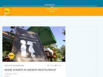 Bild zum Artikel: Ab 17 Uhr sind Kinder in diesem Restaurant auf Rügen nicht mehr erwünscht!