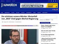 Bild zum Artikel: Sie schützen unsere Mörder: Wutanfall von „Bild“-Chef gegen Merkel-Regierung