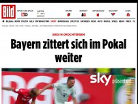 Bild zum Artikel: Zitter-Sieg in Drochtersen - Bayern blamiert sich eine Runde weiter!