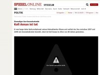 Bild zum Artikel: Ehemaliger Uno-Generalsekretär: Kofi Annan ist tot