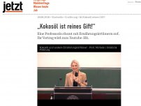 Bild zum Artikel: „Kokosöl ist reines Gift!“