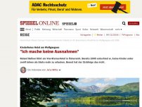 Bild zum Artikel: Kinderfreies Hotel am Wolfgangsee: 'Ich mache keine Ausnahmen'