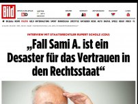 Bild zum Artikel: Interview mit Staatsrechtler Scholz - „Fall Sami A. ist ein Desaster für den Rechtsstaat“