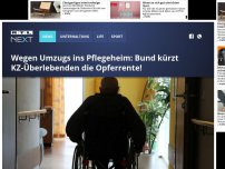 Bild zum Artikel: Wegen Umzugs ins Pflegeheim: Bund kürzt KZ-Überlebenden die Opferrente!