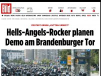 Bild zum Artikel: „Kutten-Verbot“-Demo - Hells-Angels-Rocker planen Demo am Brandenburger Tor
