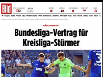 Bild zum Artikel: Märchenhaft - Bundesliga-Vertrag für Kreisliga-Stürmer