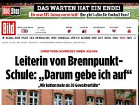 Bild zum Artikel: Unfassbare Zustände in Berlin - Brennpunkt-Schulleiterin: „Darum gebe ich auf“