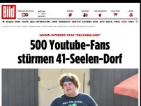 Bild zum Artikel: Wegen Internet-Star 'Drachenlord' - 500 Youtube-Fans stürmen 41-Seelen-Dorf