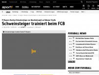 Bild zum Artikel: Schweinsteiger trainiert beim FC Bayern