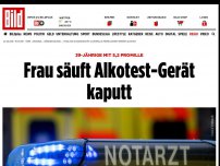 Bild zum Artikel: Frau (39) mit 5,2 Promille - Promillewert sprengt Alkotest