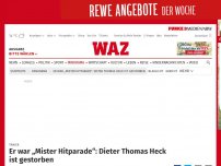 Bild zum Artikel: Trauer: Dieter Thomas Heck im Alter von 80 Jahren gestorben