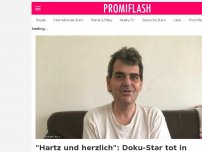 Bild zum Artikel: 'Hartz und herzlich': Doku-Star tot in Wohnung aufgefunden!