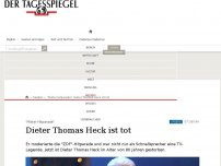 Bild zum Artikel: Dieter Thomas Heck ist tot