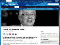 Bild zum Artikel: Dieter Thomas Heck ist tot
