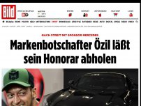 Bild zum Artikel: Nach Streit mit Sponsor Mercedes - Markenbotschafter Özil läßt sein Honorar abholen
