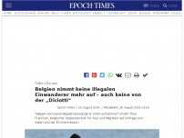 Bild zum Artikel: Belgien nimmt keine illegalen Einwanderer mehr auf – auch keine von der „Diciotti“