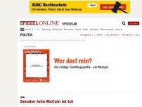 Bild zum Artikel: USA: Senator John McCain ist tot