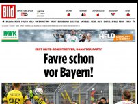 Bild zum Artikel: Tor-Party gegen Leipzig - Favre schon  vor Bayern!