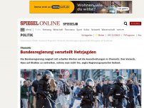 Bild zum Artikel: Chemnitz: Bundesregierung verurteilt Hetzjagden auf Ausländer