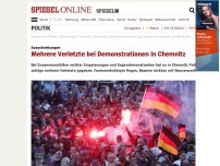 Bild zum Artikel: Chemnitz: Mehr als Tausend Menschen demonstrieren gegen rechte Gewalt