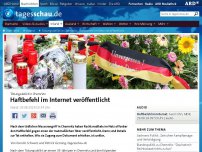 Bild zum Artikel: Tötungsdelikt in Chemnitz: Haftbefehl im Netz veröffentlicht