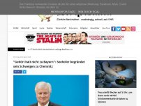 Bild zum Artikel: 'Gehört halt nicht zu Bayern': Seehofer begründet sein Schweigen zu Chemnitz