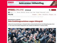 Bild zum Artikel: Rechtsextreme in Chemnitz: Zehn Ermittlungsverfahren wegen Hitlergruß