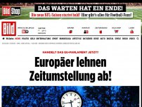 Bild zum Artikel: Handelt das EU-Parlament jetzt? - Europäer lehnen Zeitumstellung ab!