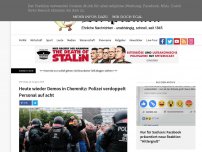 Bild zum Artikel: Um erneute Eskalation zu verhindern: Chemnitzer Polizei verdoppelt Personal auf acht