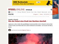 Bild zum Artikel: Krawalle in Chemnitz: Wie die Polizei eine Stadt den Rechten überließ