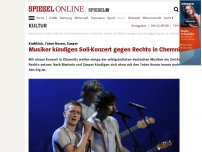 Bild zum Artikel: Kraftklub, Toten Hosen, Casper: Musiker kündigen Soli-Konzert gegen Rechts in Chemnitz an
