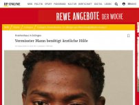 Bild zum Artikel: Hinweise gesucht: Ansteckender 19-Jähriger aus Solingen vermisst