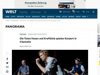 Bild zum Artikel: Toten Hosen und Kraftklub spielen Konzert in Chemnitz