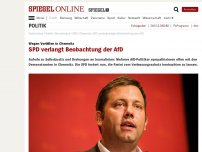 Bild zum Artikel: Wegen Vorfällen in Chemnitz: SPD verlangt Beobachtung der AfD
