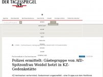 Bild zum Artikel: Gästegruppe von AfD-Spitzenfrau Weidel hetzt in KZ-Gedenkstätte