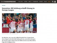 Bild zum Artikel: Sensation: RB Salzburg schafft Einzug in Europa League
