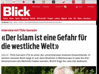 Bild zum Artikel: Interview mit Thilo Sarrazin: «Der Islam ist eine Gefahr für die westliche Welt»