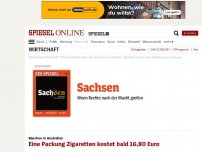 Bild zum Artikel: Rauchen in Australien: Eine Packung Zigaretten kostet bald 16,80 Euro