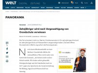 Bild zum Artikel: Zehnjähriger wird nach Vergewaltigung von Grundschule verwiesen