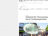 Bild zum Artikel: Umfrage: Mehrheit für Überwachung der AfD durch Verfassungsschutz