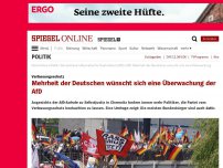 Bild zum Artikel: Verfassungsschutz: Mehrheit der Deutschen wünscht sich eine Überwachung der AfD