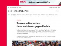 Bild zum Artikel: Chemnitz: Tausende zu Demonstrationen erwartet