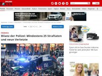 Bild zum Artikel: Chemnitz live - Aufgeheizte Stimmung beim rechten „Schweigemarsch“