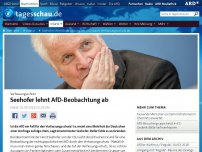 Bild zum Artikel: Seehofer lehnt Beobachtung der AfD durch Verfassungsschutz ab