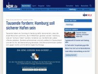 Bild zum Artikel: Tausende fordern: Hamburg soll sicherer Hafen sein