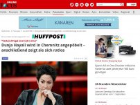 Bild zum Artikel: 'Verbale Prügel sind nicht ohne' - Dunja Hayali wird in Chemnitz angepöbelt – anschließend zeigt sie sich ratlos