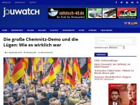 Bild zum Artikel: Die große Chemnitz-Demo und die Lügen: Wie es wirklich war
