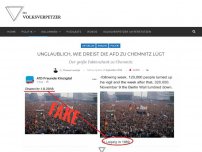 Bild zum Artikel: Unglaublich, wie dreist die AfD zu Chemnitz lügt