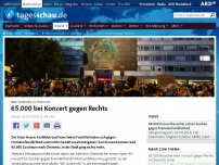 Bild zum Artikel: #wirsindmehr in Chemnitz: 65.000 bei Konzert gegen Rechts