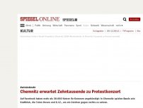 Bild zum Artikel: #Wirsindmehr: Chemnitz erwartet Zehntausende zu Protestkonzert